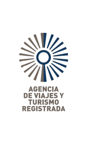Sello de agencia de viajes y turismo registrada