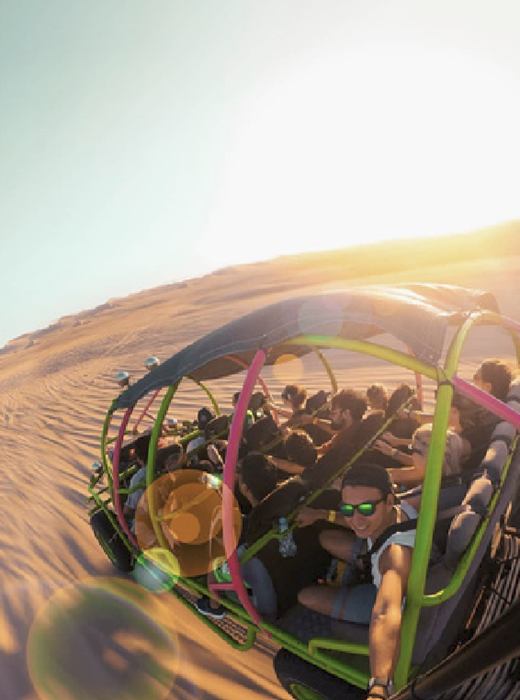 Paracas, Ica y Huacachina